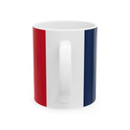 France Flag Mug | Patriotic Coffee Cup | Gift for Expats, France Heritage & Travelers