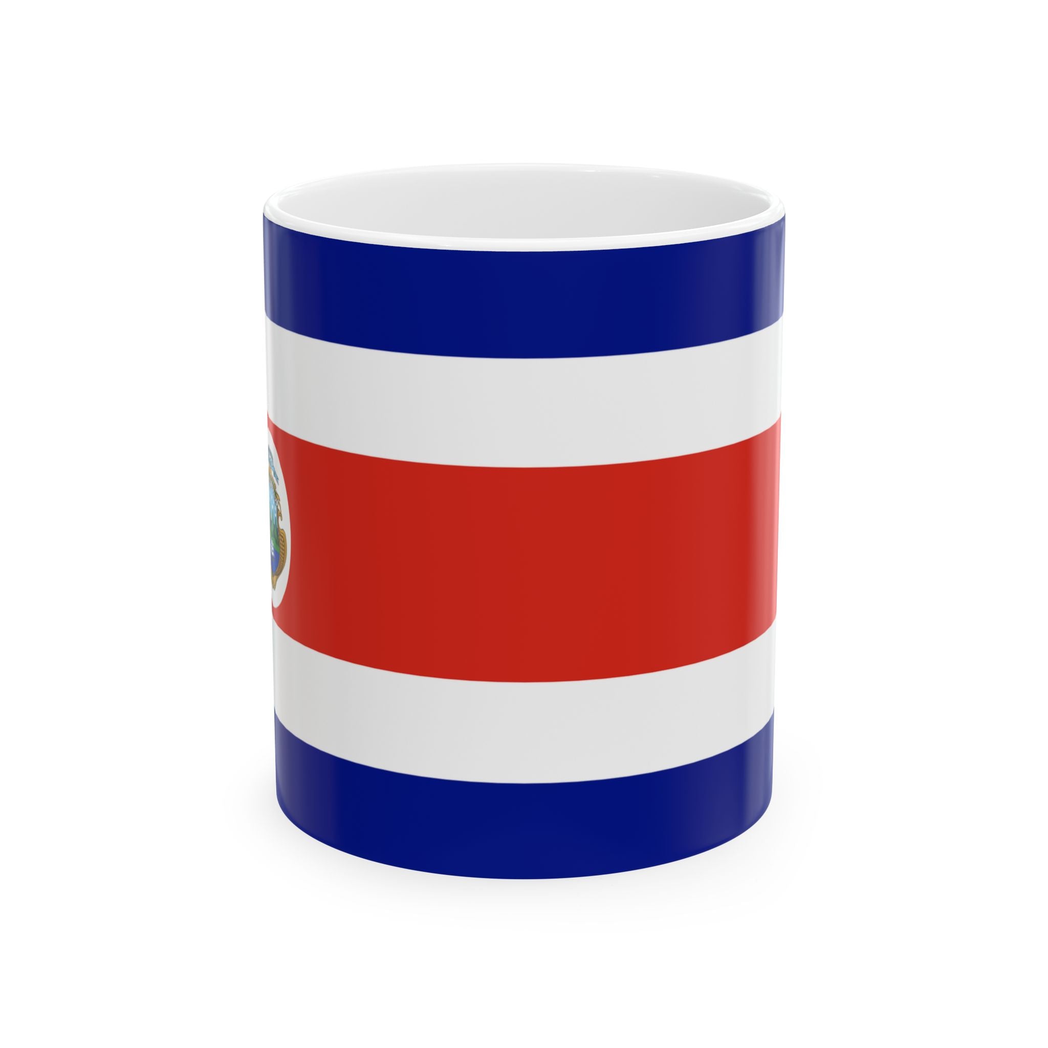 Costa Rica Flag Mug | Patriotic Coffee Cup | Gift for Expats, Costa Rica Heritage & Travelers