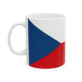 Czechia Flag Mug | Patriotic Coffee Cup | Gift for Expats, Czechia Heritage & Travelers