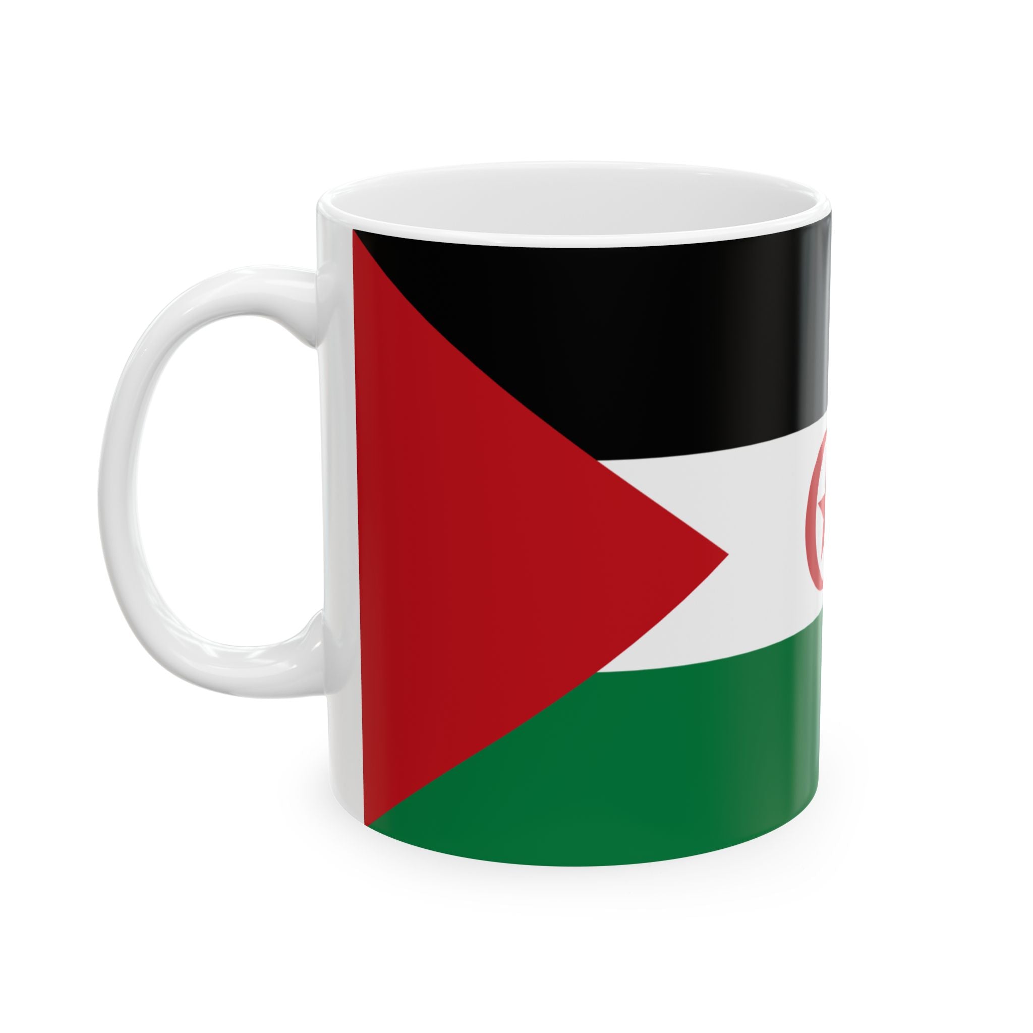 Western Sahara Flag Mug | Patriotic Coffee Cup | Gift for Expats, Western Sahara Heritage & Travelers
