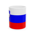 Slovenia Flag Mug | Patriotic Coffee Cup | Gift for Expats, Slovenia Heritage & Travelers