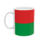 Burkina Faso Flag Mug | Patriotic Coffee Cup | Gift for Expats, Burkina Faso Heritage & Travelers