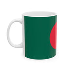 Bangladesh Flag Mug | Patriotic Coffee Cup | Gift for Expats, Bangladesh Heritage & Travelers