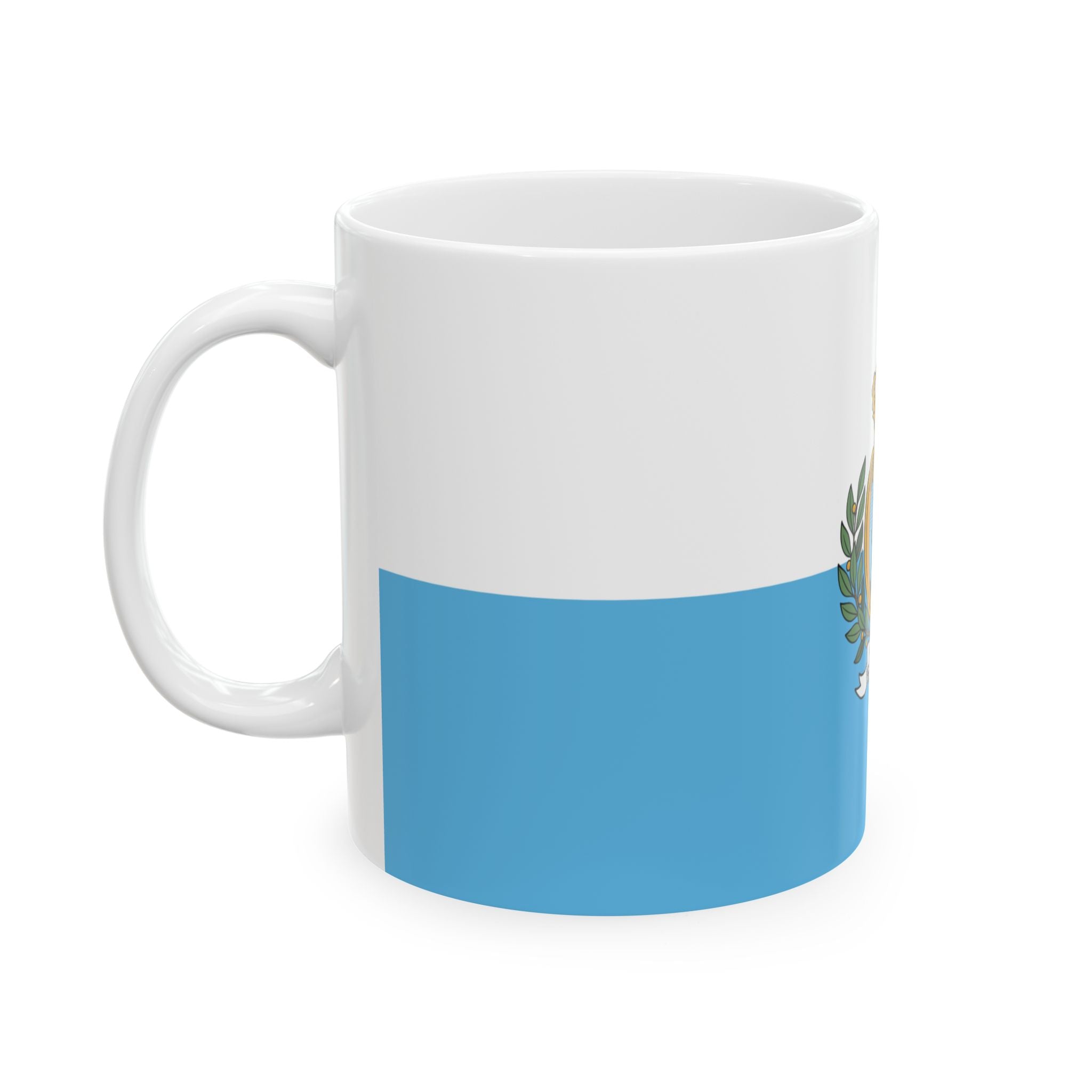 San Marino Flag Mug | Patriotic Coffee Cup | Gift for Expats, San Marino Heritage & Travelers