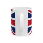 United Kingdom Flag Mug | Patriotic Coffee Cup | Gift for Expats, United Kingdom Heritage & Travelers