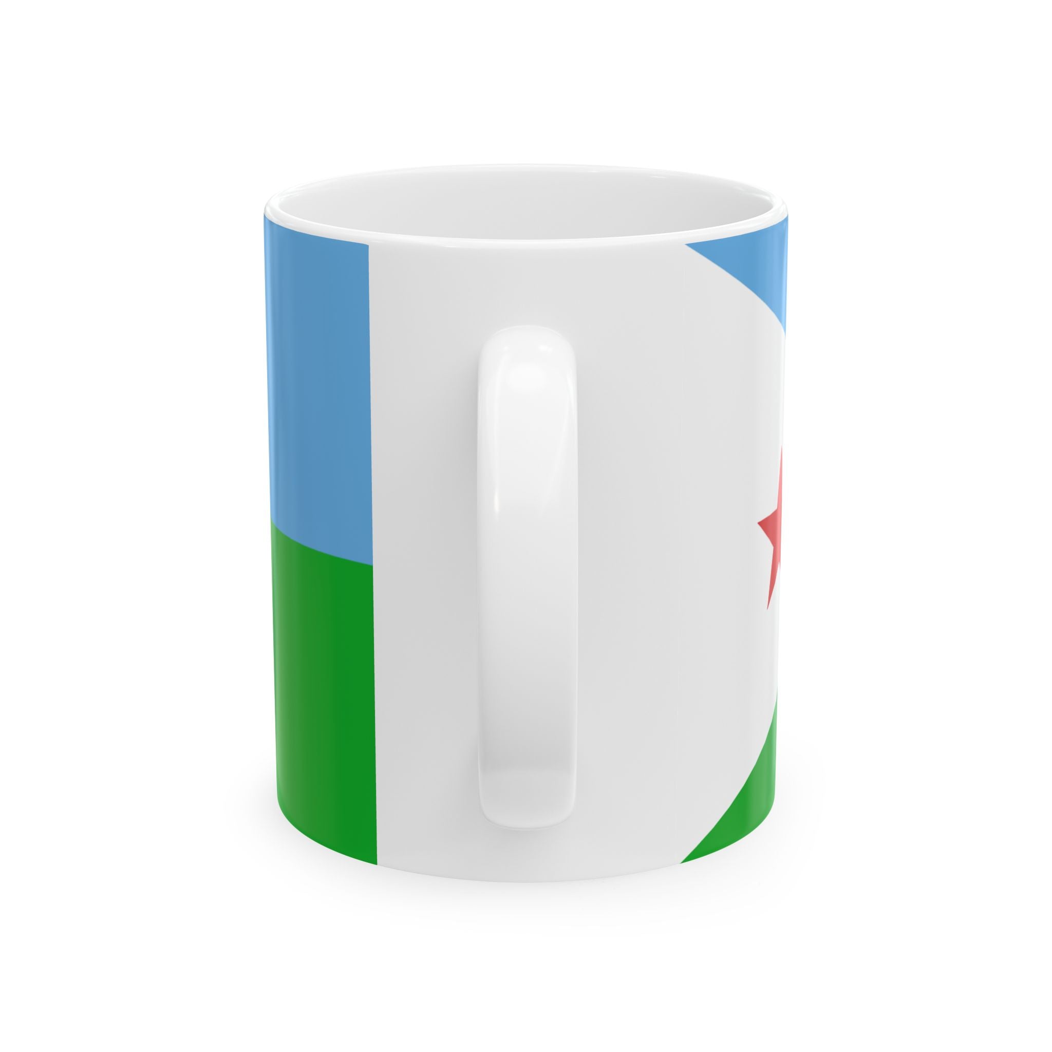Djibouti Flag Mug | Patriotic Coffee Cup | Gift for Expats, Djibouti Heritage & Travelers