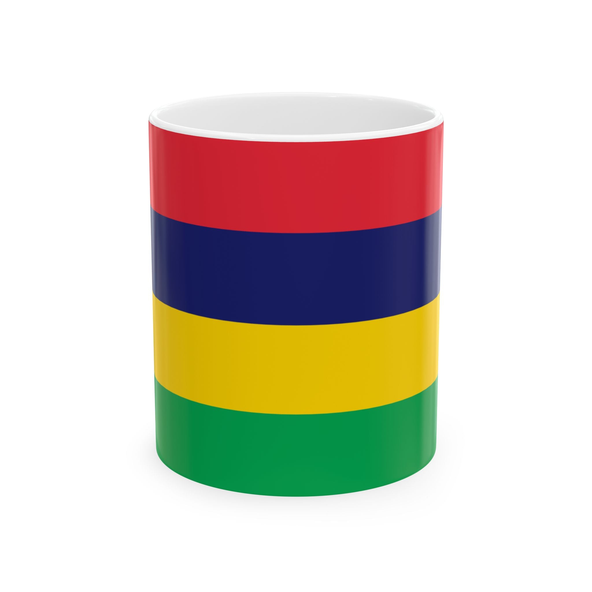 Mauritius Flag Mug | Patriotic Coffee Cup | Gift for Expats, Mauritius Heritage & Travelers
