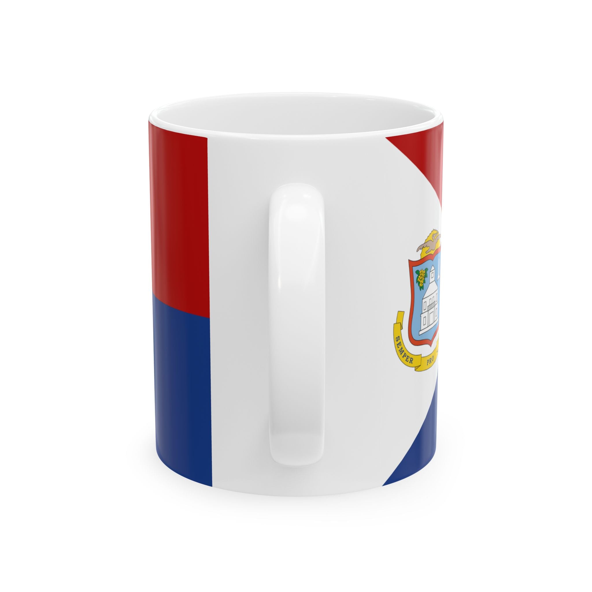 Sint Maarten Flag Mug | Patriotic Coffee Cup | Gift for Expats, Sint Maarten Heritage & Travelers