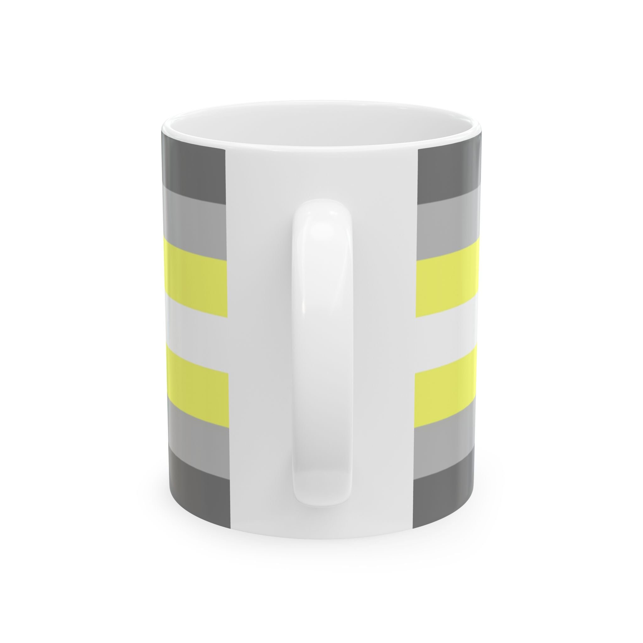 Demigender Pride Mug | Demigender Flag Coffee Cup | LGBTQ+ Pride Gift | Queer Community Mug