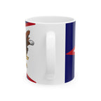 American Samoa Flag Mug | Patriotic Coffee Cup | Gift for Expats, American Samoa Heritage & Travelers
