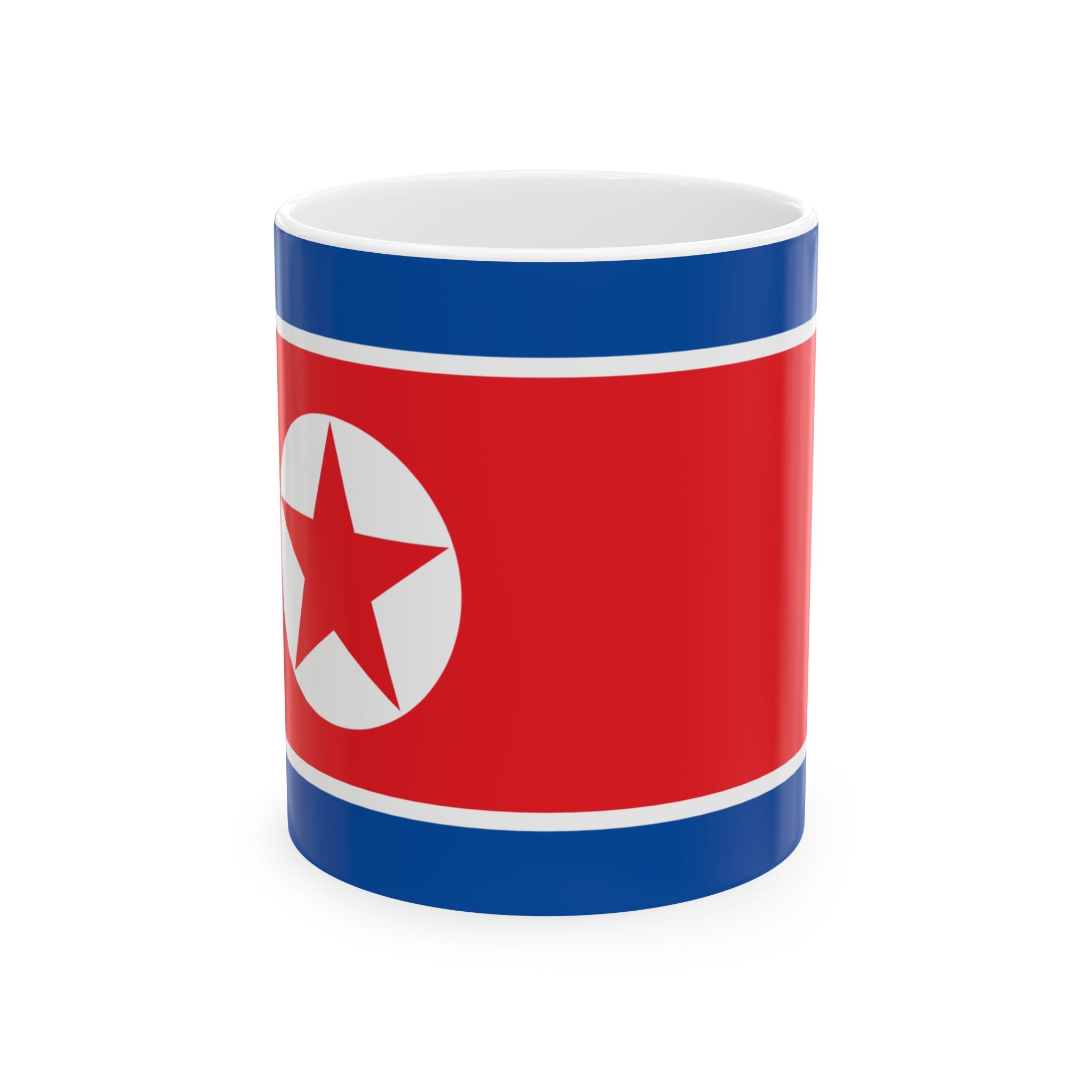 North Korea Flag Mug | Patriotic Coffee Cup | Gift for Expats, North Korea Heritage & Travelers