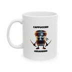 Cappuccino Assassino Mug | Italian Brainrot Mug | Funny Meme Coffee Mug | Viral TikTok Gift | Ceramic Coffee Cup