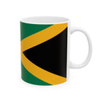 Jamaica Flag Mug | Patriotic Coffee Cup | Gift for Expats, Jamaica Heritage & Travelers