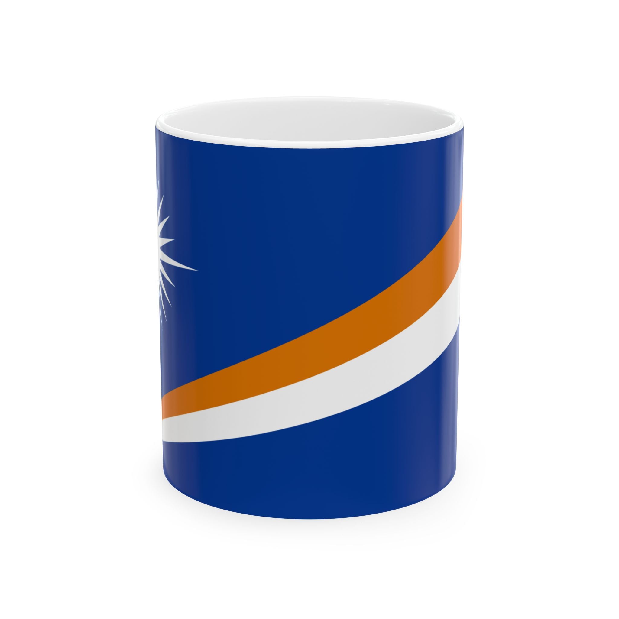 Marshall Islands Flag Mug | Patriotic Coffee Cup | Gift for Expats, Marshall Islands Heritage & Travelers