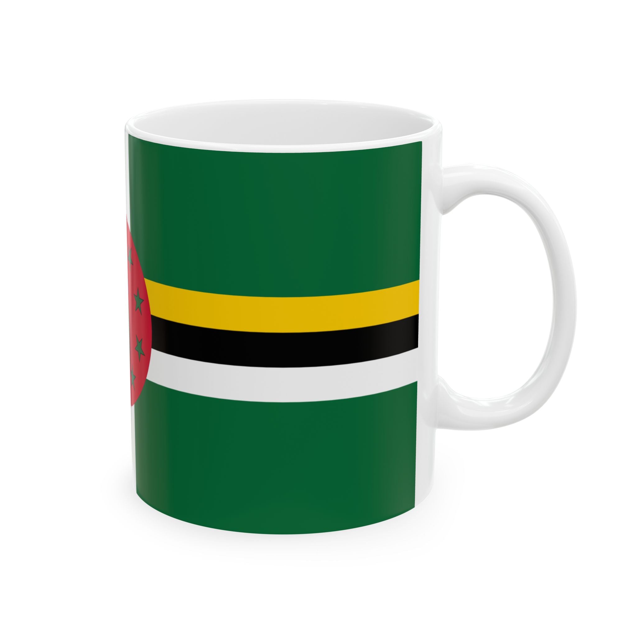Dominica Flag Mug | Patriotic Coffee Cup | Gift for Expats, Dominica Heritage & Travelers