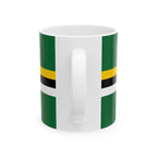 Dominica Flag Mug | Patriotic Coffee Cup | Gift for Expats, Dominica Heritage & Travelers