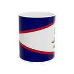 American Samoa Flag Mug | Patriotic Coffee Cup | Gift for Expats, American Samoa Heritage & Travelers