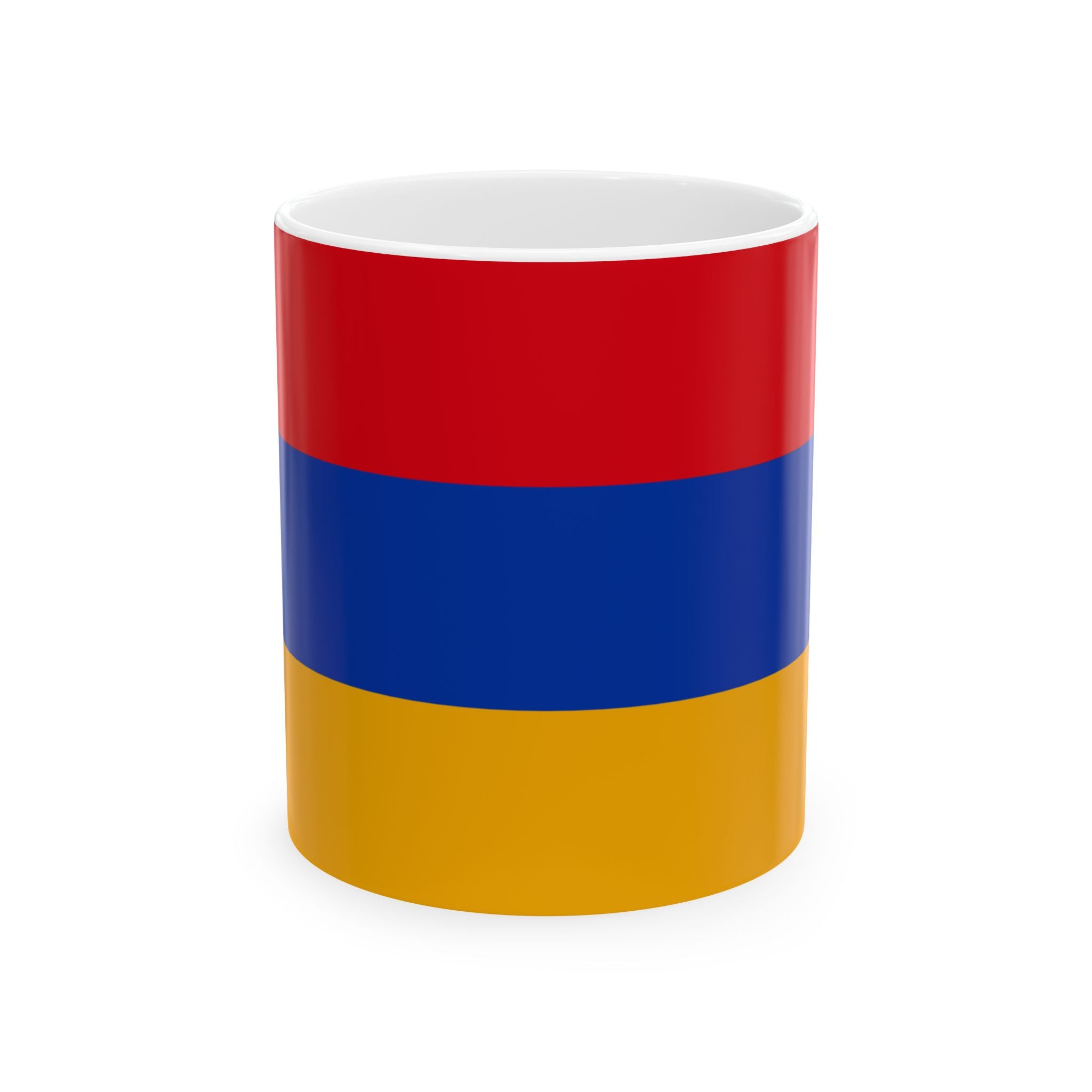 Armenia Flag Mug | Patriotic Coffee Cup | Gift for Expats, Armenia Heritage & Travelers