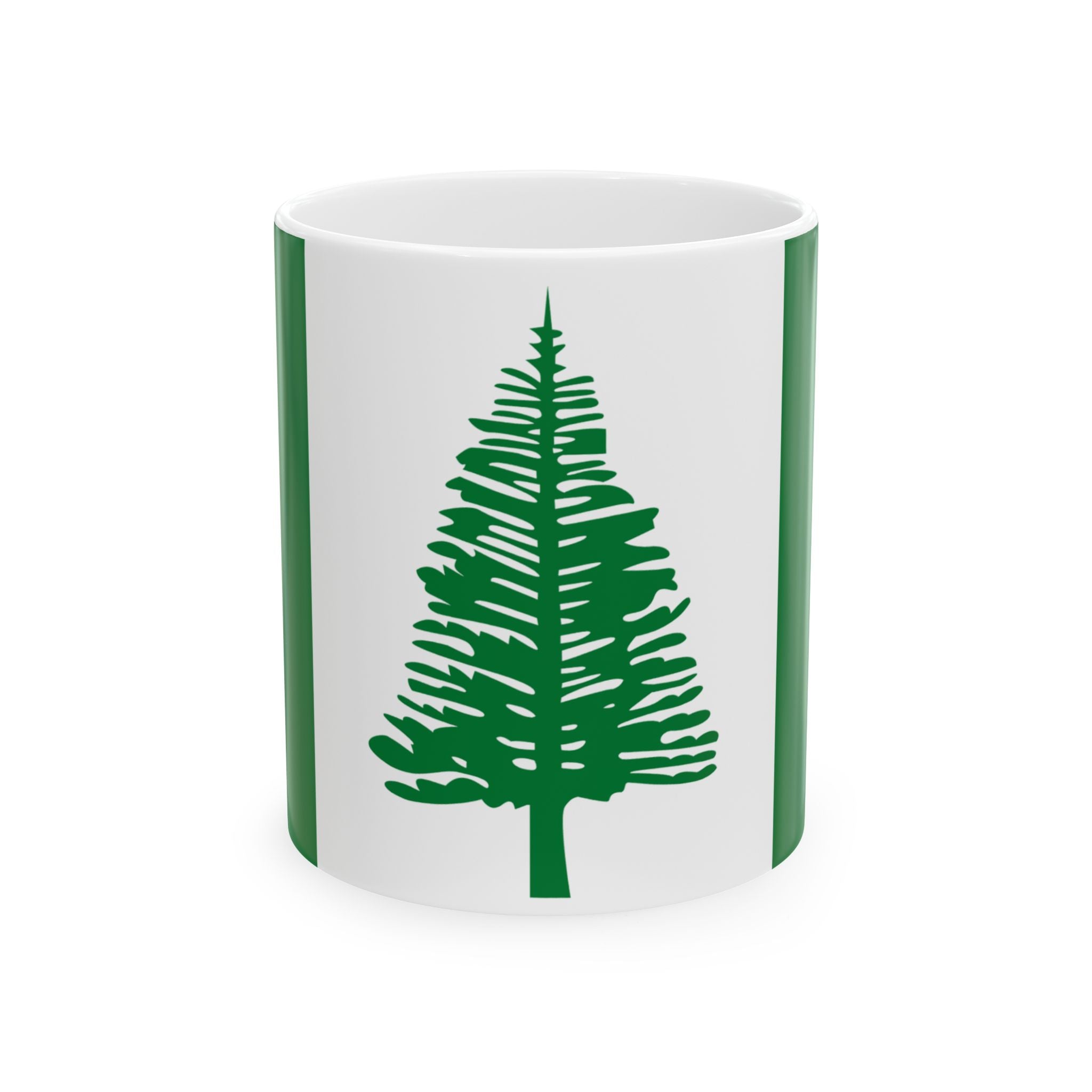 Norfolk Island Flag Mug | Patriotic Coffee Cup | Gift for Expats, Norfolk Island Heritage & Travelers