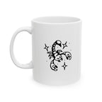 Scorpio Zodiac Mug | Astrology Coffee Mug | Horoscope Gift | Ceramic Zodiac Cup | Birthday Gift