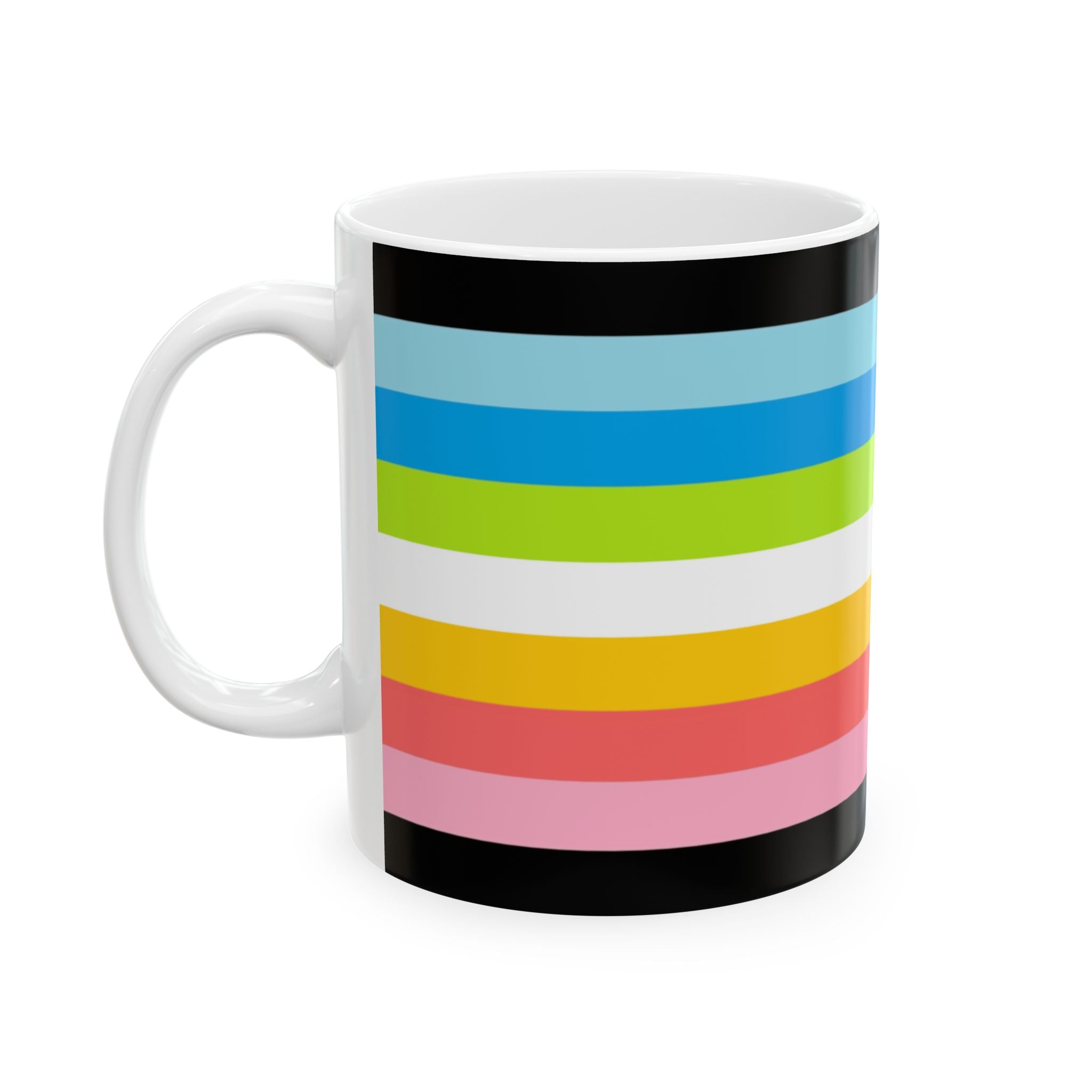Queer Pride Mug | Queer Flag Coffee Cup | LGBTQ+ Pride Gift | Queer Community Mug