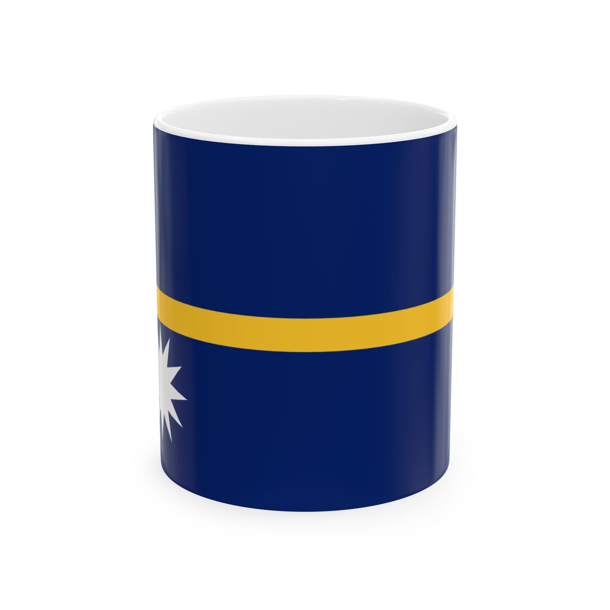 Nauru Flag Mug | Patriotic Coffee Cup | Gift for Expats, Nauru Heritage & Travelers