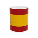 Spain Flag Mug | Patriotic Coffee Cup | Gift for Expats, Spain Heritage & Travelers