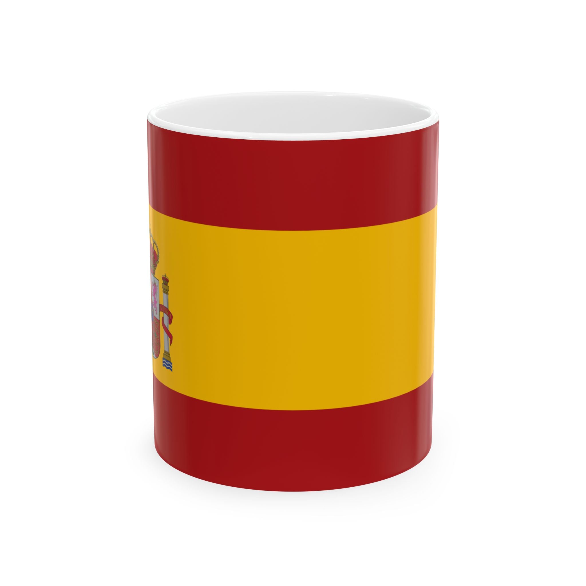Spain Flag Mug | Patriotic Coffee Cup | Gift for Expats, Spain Heritage & Travelers