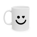 Love Eyes Emoji Mug Emoji Mug | Cute Minimalist Coffee Mug | Funny Ceramic Mug | Aesthetic Gift | Cute Coffee Cup