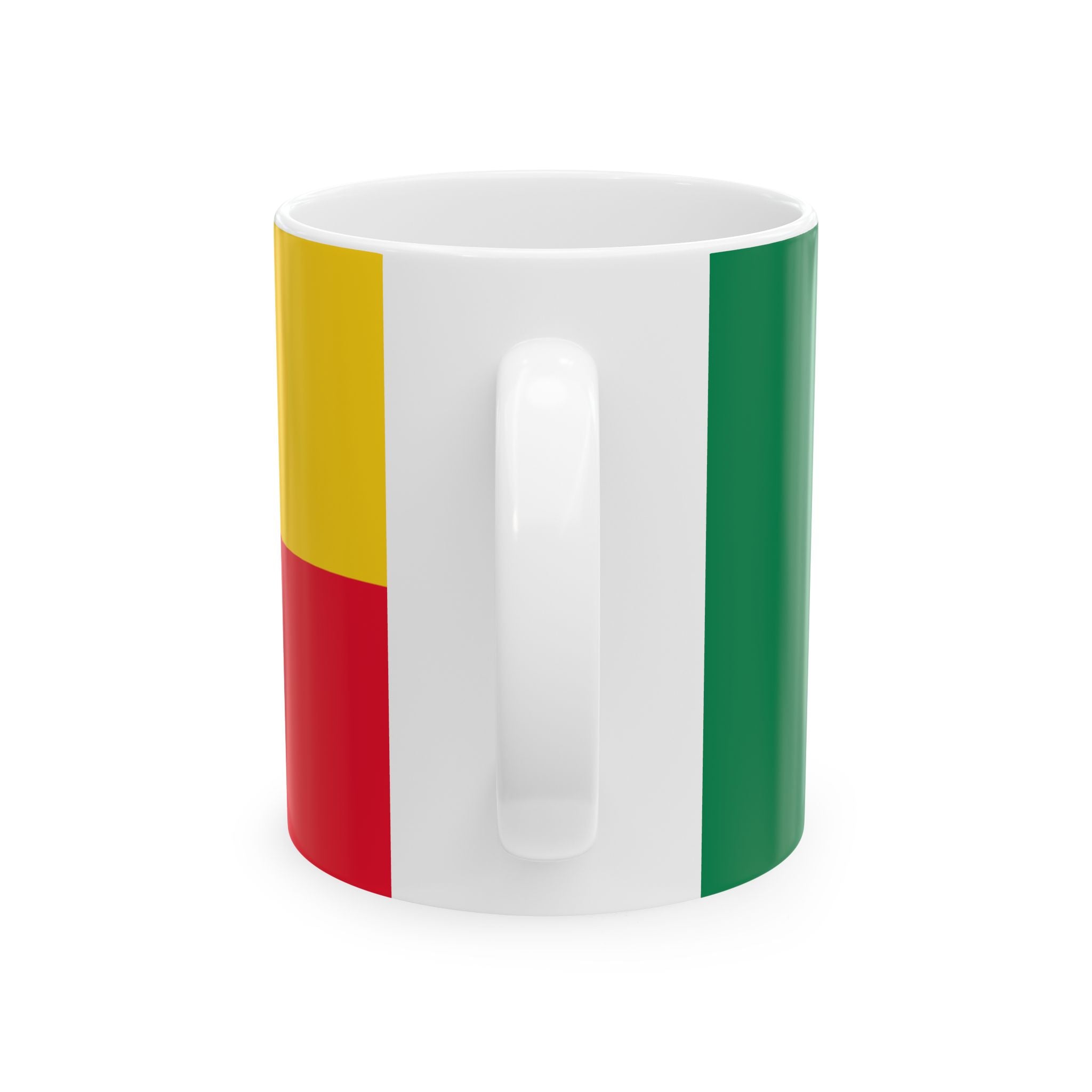 Benin Flag Mug | Patriotic Coffee Cup | Gift for Expats, Benin Heritage & Travelers