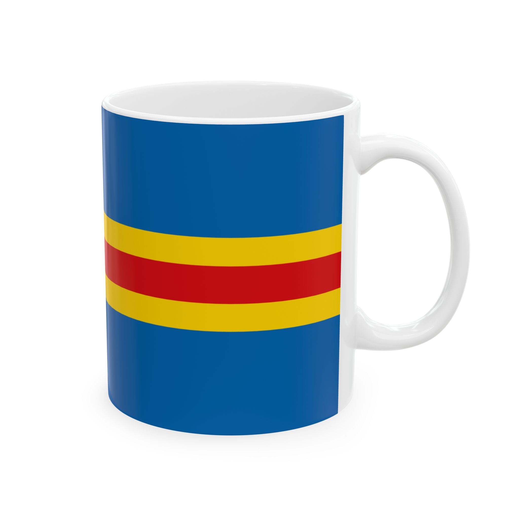 Aland Islands Flag Mug | Patriotic Coffee Cup | Gift for Expats, Åland Islands Heritage & Travelers
