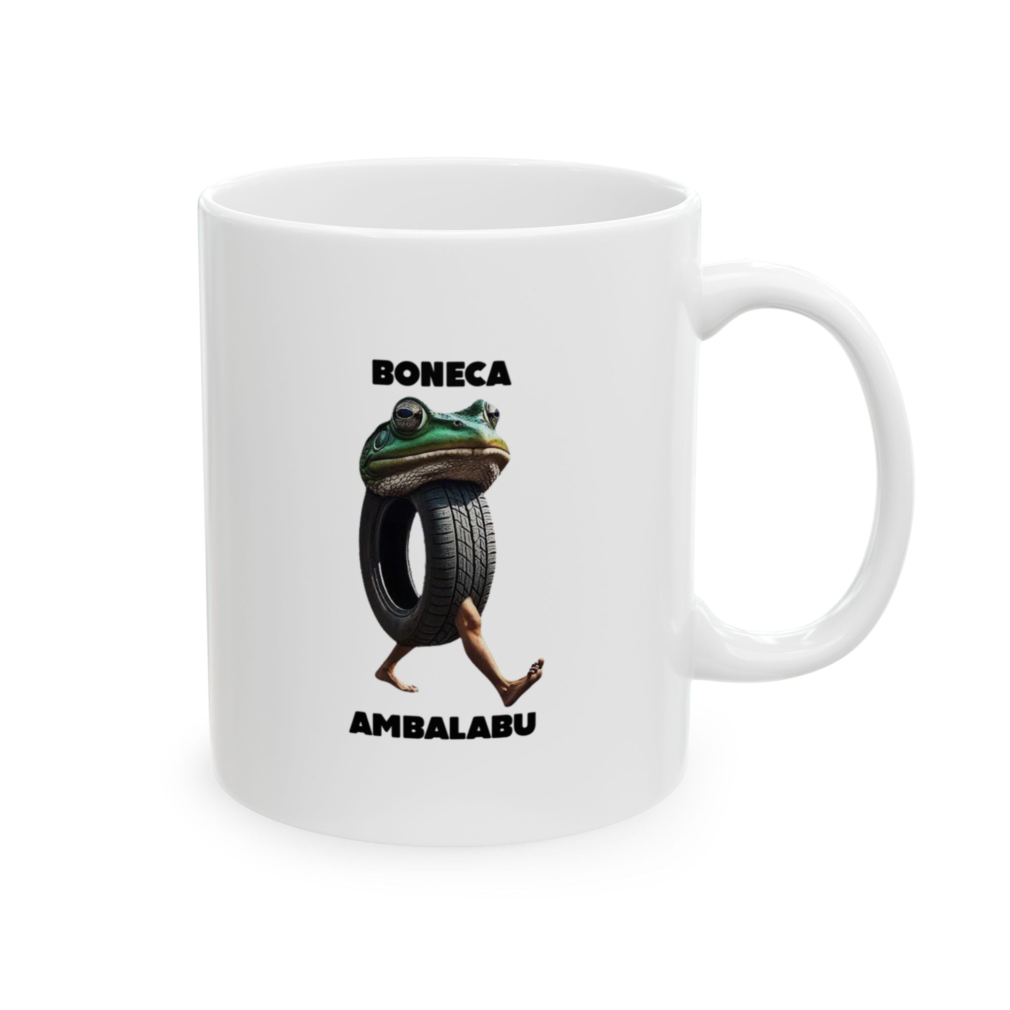 Boneca Ambalabu Mug | Italian Brainrot Mug | Funny Meme Coffee Mug | Viral TikTok Gift | Ceramic Coffee Cup