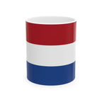 Netherlands Flag Mug | Patriotic Coffee Cup | Gift for Expats, Netherlands Heritage & Travelers