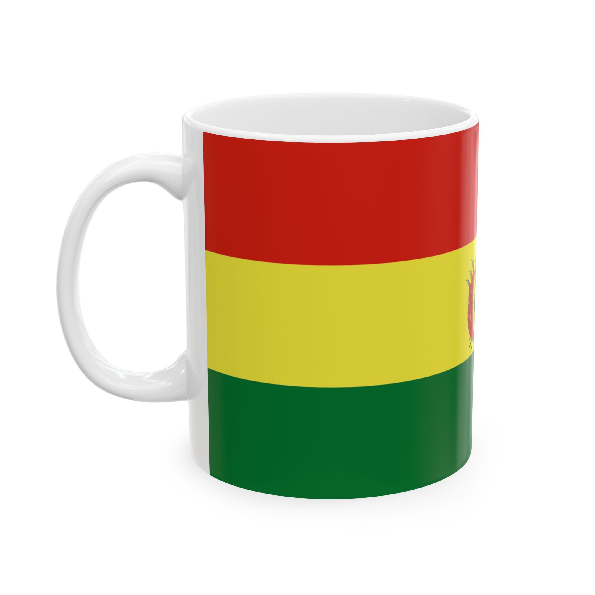 Bolivia Flag Mug | Patriotic Coffee Cup | Gift for Expats, Bolivia Heritage & Travelers