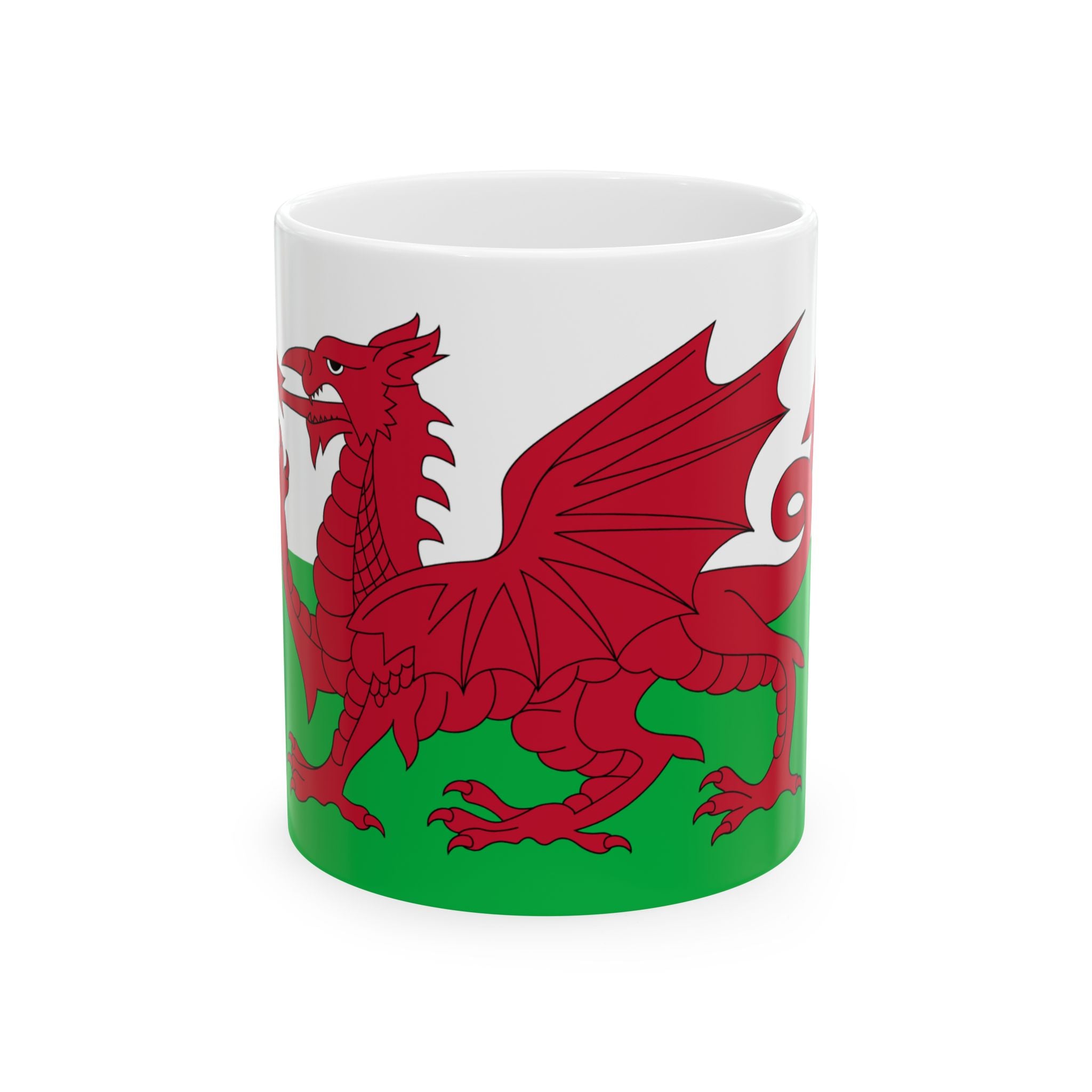 Wales Flag Mug | Patriotic Coffee Cup | Gift for Expats, Wales Heritage & Travelers