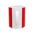Tunisia Flag Mug | Patriotic Coffee Cup | Gift for Expats, Tunisia Heritage & Travelers