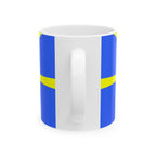 Réunion Flag Mug | Patriotic Coffee Cup | Gift for Expats, Réunion Heritage & Travelers