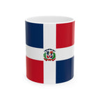 Dominican Republic Flag Mug | Patriotic Coffee Cup | Gift for Expats, Dominican Republic Heritage & Travelers