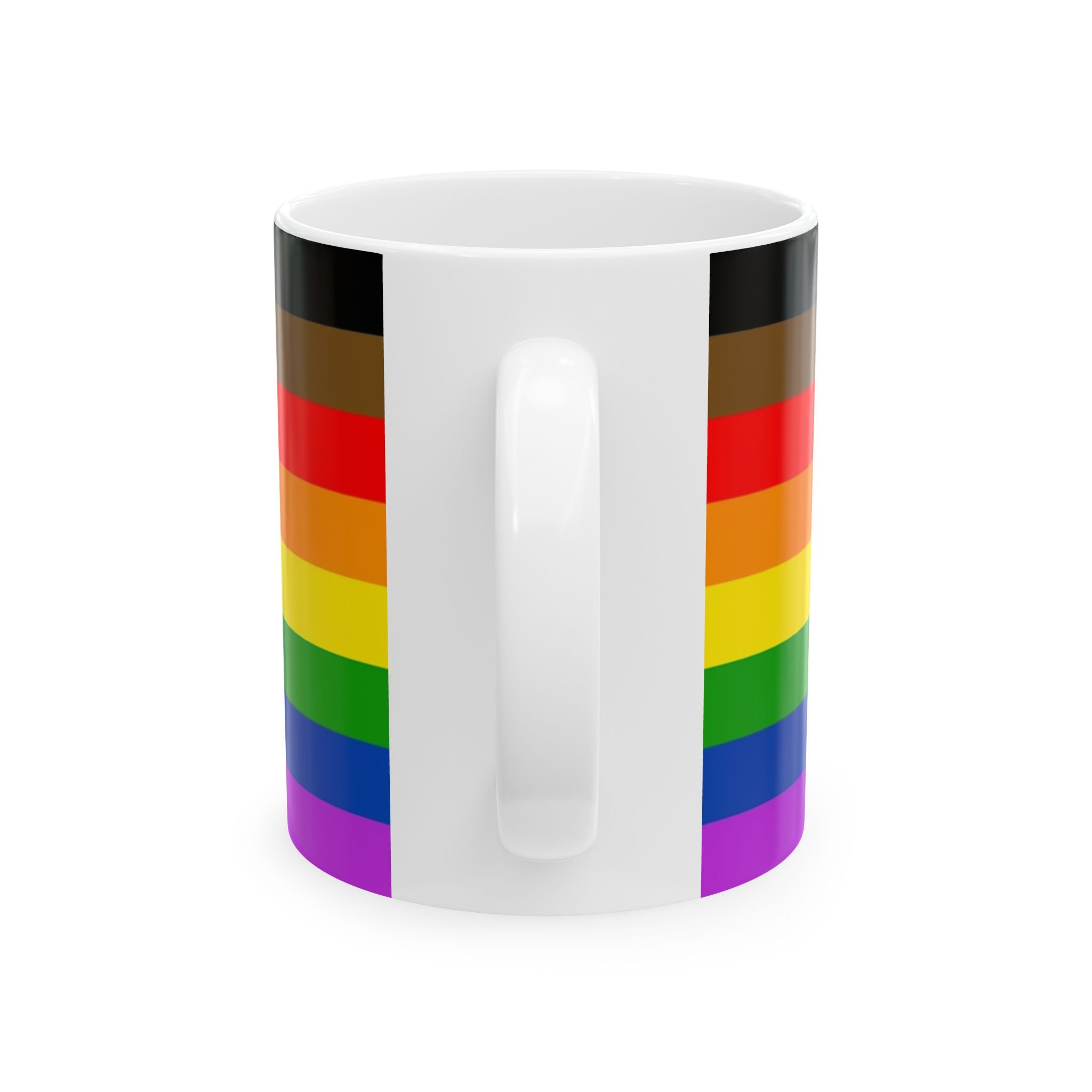 Philadelphia Pride Mug | Philadelphia Flag Coffee Cup | LGBTQ+ Pride Gift | Queer Community Mug