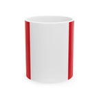 Peru Flag Mug | Patriotic Coffee Cup | Gift for Expats, Peru Heritage & Travelers