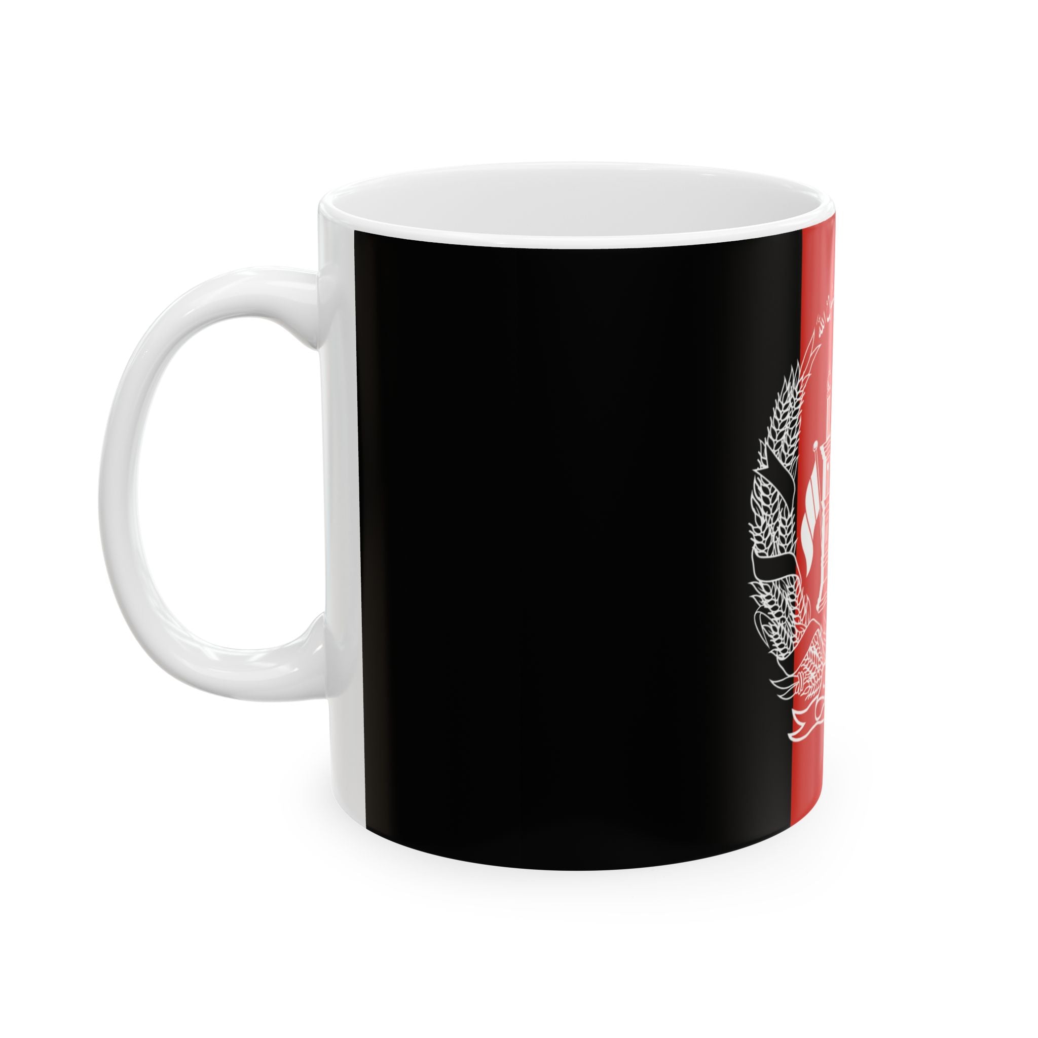 Afghanistan Flag Mug | Patriotic Coffee Cup | Gift for Expats, Afghanistan Heritage & Travelers