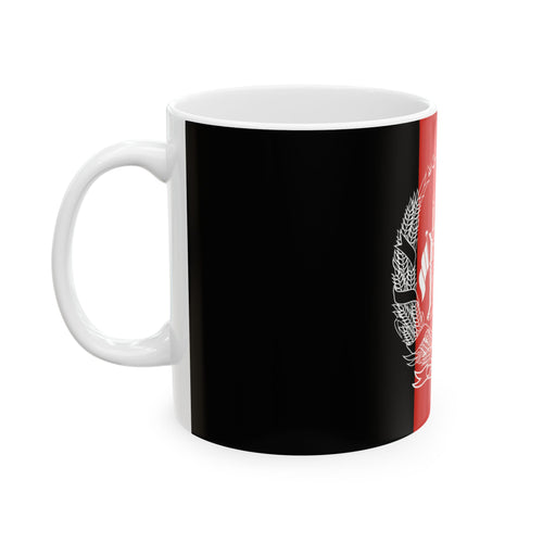 Afghanistan Flag Mug | Patriotic Coffee Cup | Gift for Expats, Afghanistan Heritage & Travelers