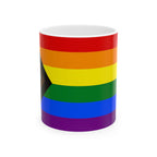 Progress Pride Mug | Progress Flag Coffee Cup | LGBTQ+ Pride Gift | Progress Community Mug