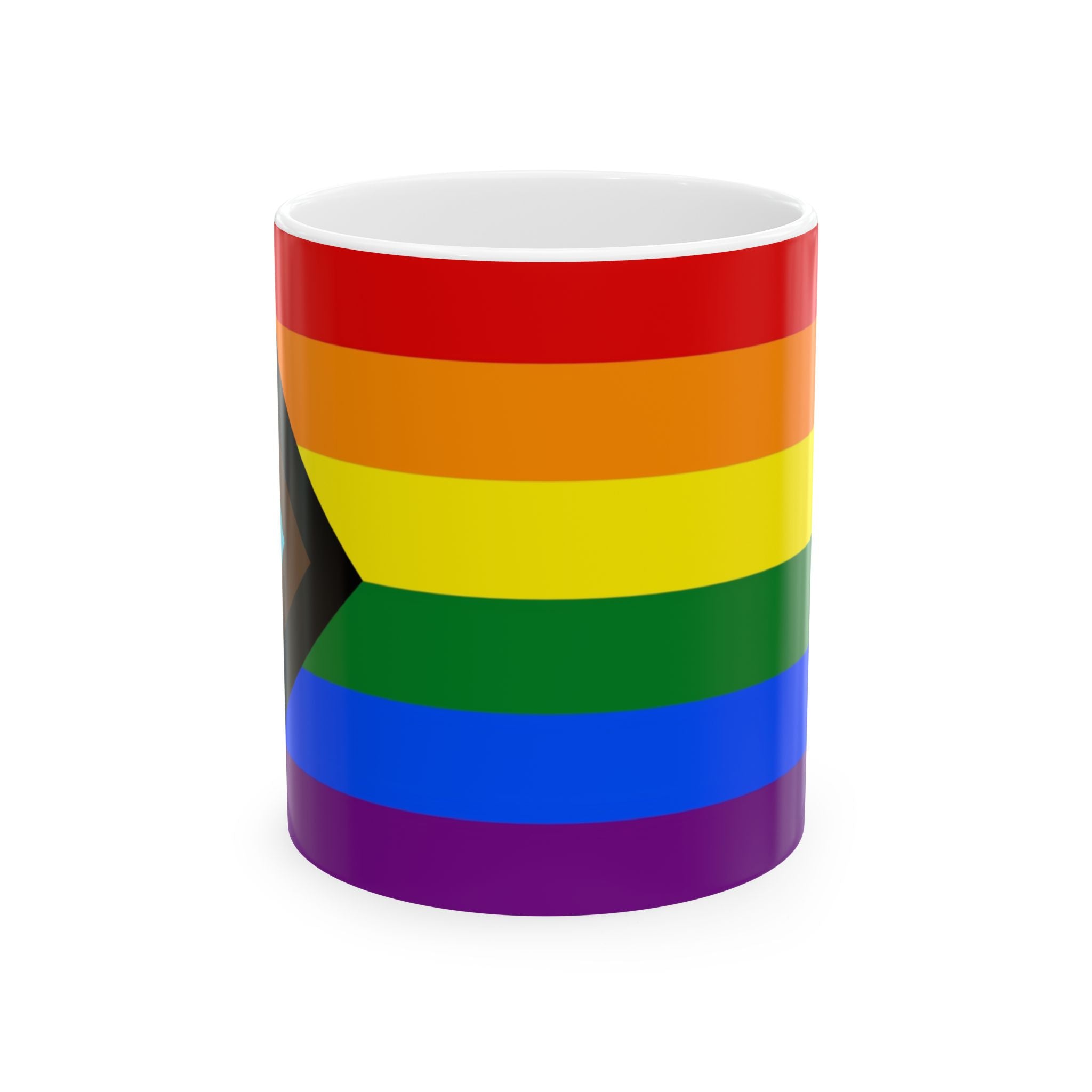 Progress Pride Mug | Progress Flag Coffee Cup | LGBTQ+ Pride Gift | Progress Community Mug