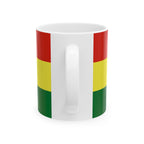 Bolivia Flag Mug | Patriotic Coffee Cup | Gift for Expats, Bolivia Heritage & Travelers