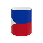 Philippines Flag Mug | Patriotic Coffee Cup | Gift for Expats, Philippines Heritage & Travelers