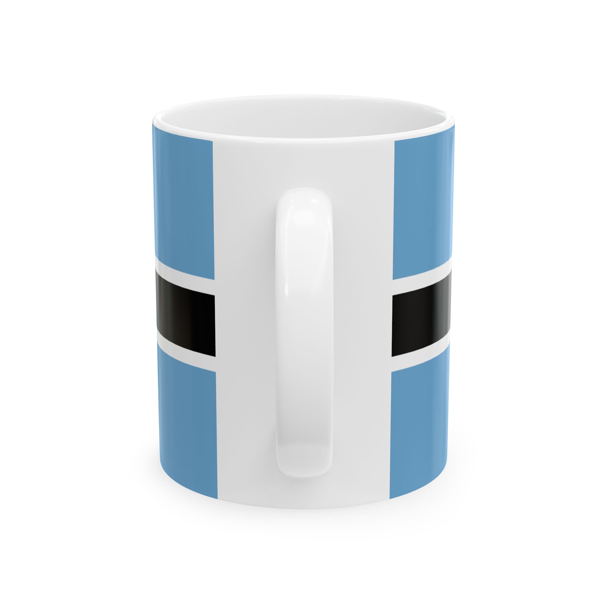 Botswana Flag Mug | Patriotic Coffee Cup | Gift for Expats, Botswana Heritage & Travelers