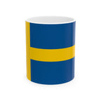 Sweden Flag Mug | Patriotic Coffee Cup | Gift for Expats, Sweden Heritage & Travelers