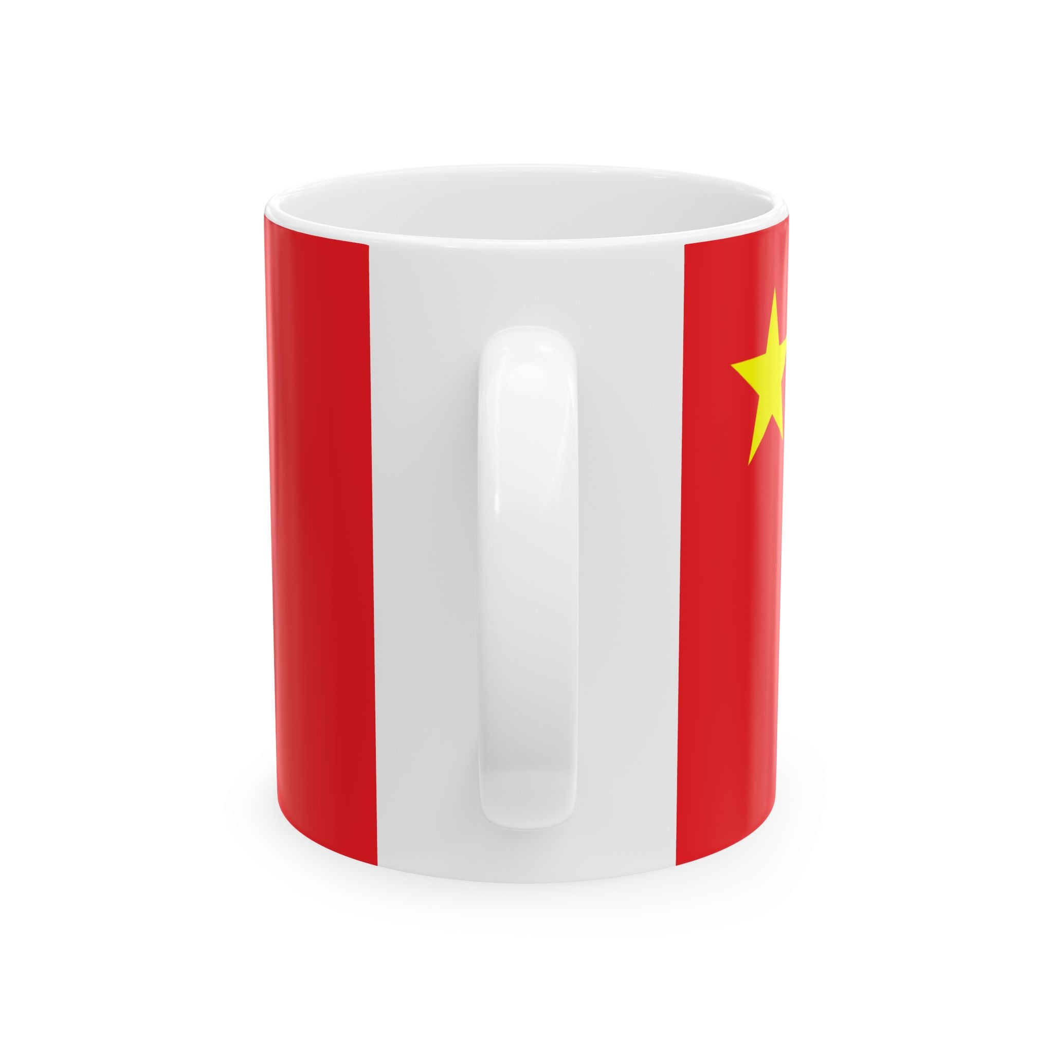 China Flag Mug | Patriotic Coffee Cup | Gift for Expats, China Heritage & Travelers