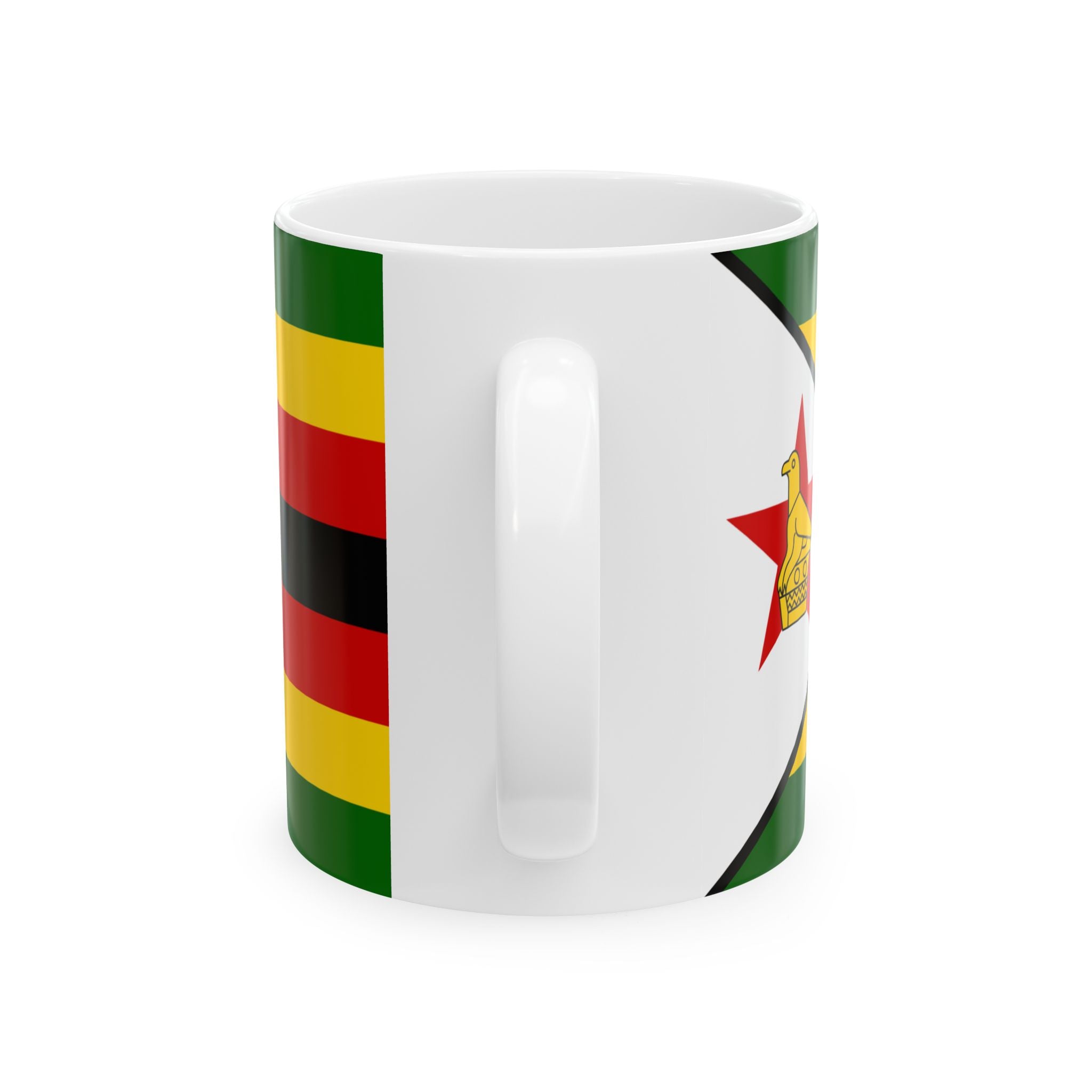 Zimbabwe Flag Mug | Patriotic Coffee Cup | Gift for Expats, Zimbabwe Heritage & Travelers